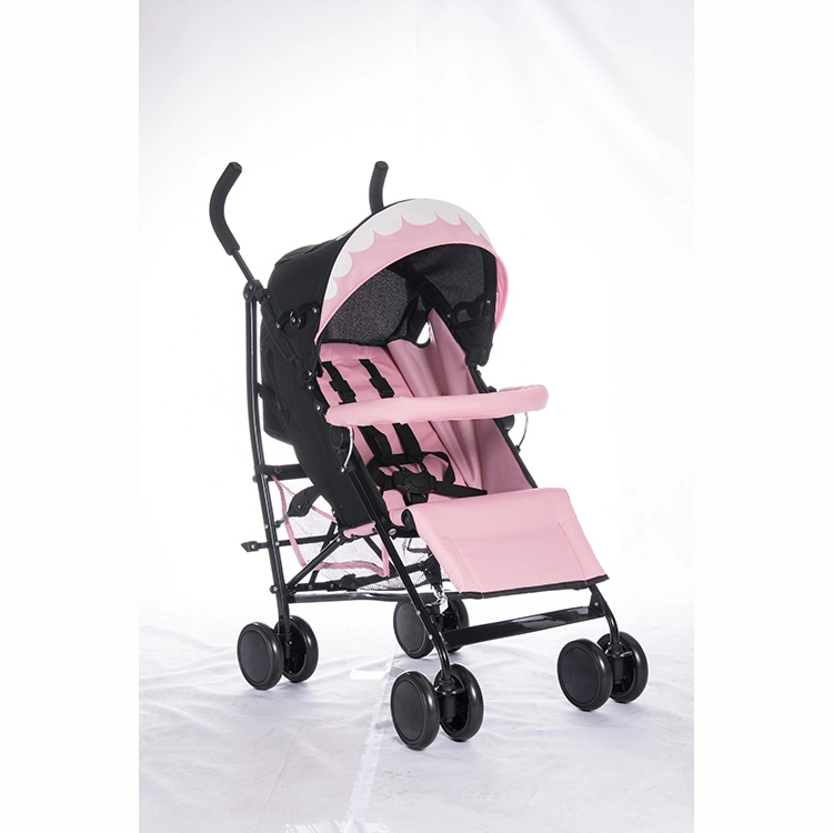 Popular Trending Diminutive Portable Folding Baby Pushing Stroller with Umbrella Sunshade