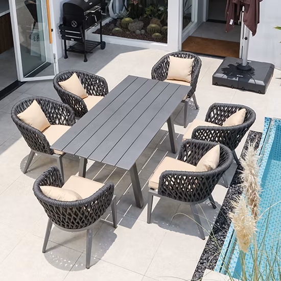 屋外屋内使用裏庭バルコニー籐ソファセット籐家具屋内